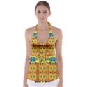 Tribal pattern                                                              Babydoll Tankini Top View1