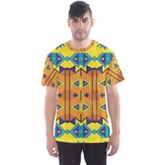 Tribal Pattern                                                          Men s Sport Mesh Tee