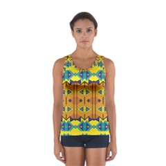 Tribal Pattern                                                          Women s Sport Tank Top by LalyLauraFLM