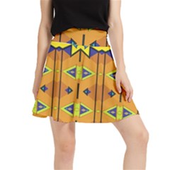 Tribal Pattern                                                         Waistband Skirt by LalyLauraFLM