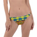 Tribal pattern                                                          Ring Detail Bikini Bottom View1