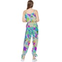 Watercolors spots                                                         Sleeveless Tie Ankle Jumpsuit View2