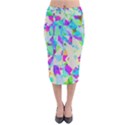 Watercolors spots                                                            Velvet Pencil Skirt View1