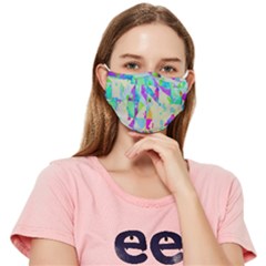 Watercolors Spots                                                      Fitted Cloth Face Mask (adult)