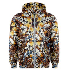 Butterfly Blaster - By Larenard Men s Zipper Hoodie by LaRenard