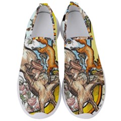 The Illustrated Alphabet - J - By Larenard Men s Slip On Sneakers by LaRenard