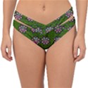 Star Over The Healthy Sacred Nature Ornate And Green Double Strap Halter Bikini Bottom View1