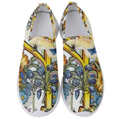 The Illustrated Alphabet - Y - By Larenard Men s Slip On Sneakers by LaRenard