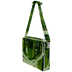 Forest Deer Tree Green Nature Cross Body Office Bag