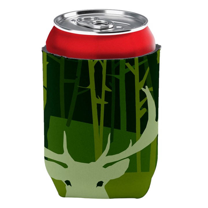 Forest Deer Tree Green Nature Can Holder