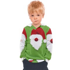 Santa Claus Hat Christmas Kids  Overhead Hoodie