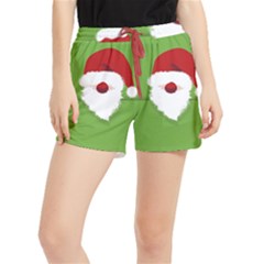 Santa Claus Hat Christmas Runner Shorts