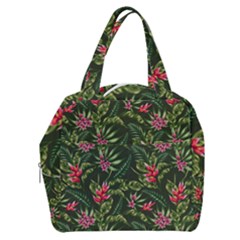 Tropical Flowers Boxy Hand Bag by goljakoff