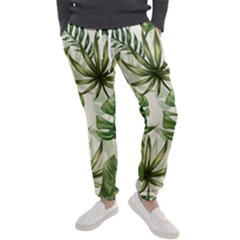 Green Leaves Men s Jogger Sweatpants by goljakoff