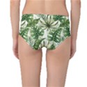 Green leaves Mid-Waist Bikini Bottoms View2