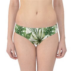 Green Leaves Hipster Bikini Bottoms by goljakoff