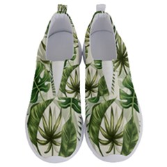 Green Leaves No Lace Lightweight Shoes by goljakoff