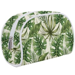 Green Leaves Makeup Case (large) by goljakoff