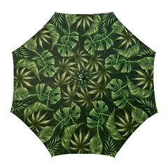 Green Leaves Golf Umbrellas by goljakoff