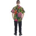 Tropical flowers Men s Short Sleeve Shirt View2