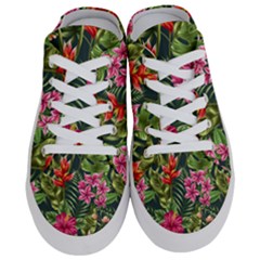 Tropical Flowers Half Slippers by goljakoff