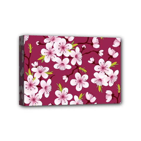 Sakura Mini Canvas 6  X 4  (stretched) by goljakoff