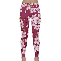 Sakura Classic Yoga Leggings by goljakoff