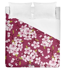 Sakura Duvet Cover (queen Size) by goljakoff