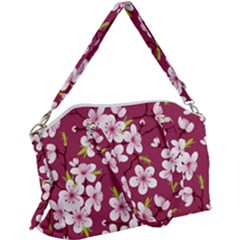 Sakura Canvas Crossbody Bag by goljakoff