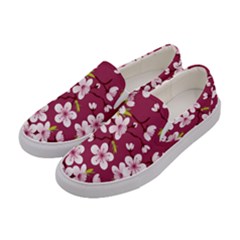 Sakura Women s Canvas Slip Ons by goljakoff