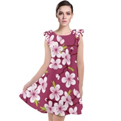 Sakura Tie Up Tunic Dress by goljakoff