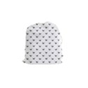 Birds Flying Motif Silhouette Print Pattern Drawstring Pouch (Small) View1