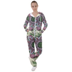 Flower Mandala Women s Tracksuit by goljakoff