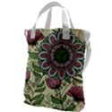 Flower mandala Canvas Messenger Bag View1