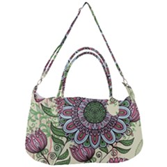 Flower Mandala Removal Strap Handbag by goljakoff