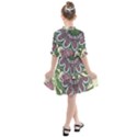 Flower mandala Kids  All Frills Chiffon Dress View2