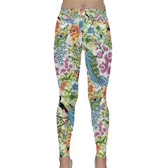 Peacock Pattern Classic Yoga Leggings by goljakoff