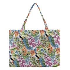 Peacock Pattern Medium Tote Bag by goljakoff