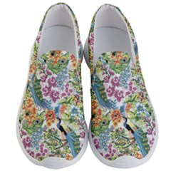 Peacock Pattern Men s Lightweight Slip Ons by goljakoff