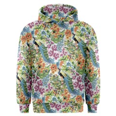 Peacock Pattern Men s Overhead Hoodie by goljakoff