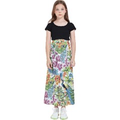 Peacock Pattern Kids  Skirt