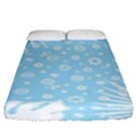 Flower Illustrations Fitted Sheet (King Size) View1