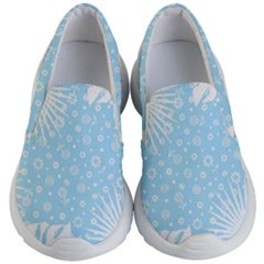 Flower Illustrations Kids Lightweight Slip Ons