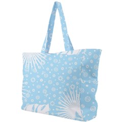 Flower Illustrations Simple Shoulder Bag