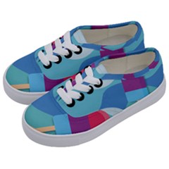 Ice Summer Beach Sea Dessert Kids  Classic Low Top Sneakers by HermanTelo