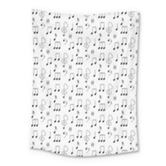 Music Notes Wallpaper Medium Tapestry by Mariart