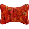 Colorful Strawberries At Market Display 1 Seat Head Rest Cushion View1