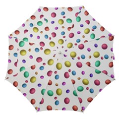 Egg Easter Texture Colorful Straight Umbrellas