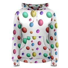 Egg Easter Texture Colorful Women s Pullover Hoodie