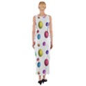 Egg Easter Texture Colorful Fitted Maxi Dress View2